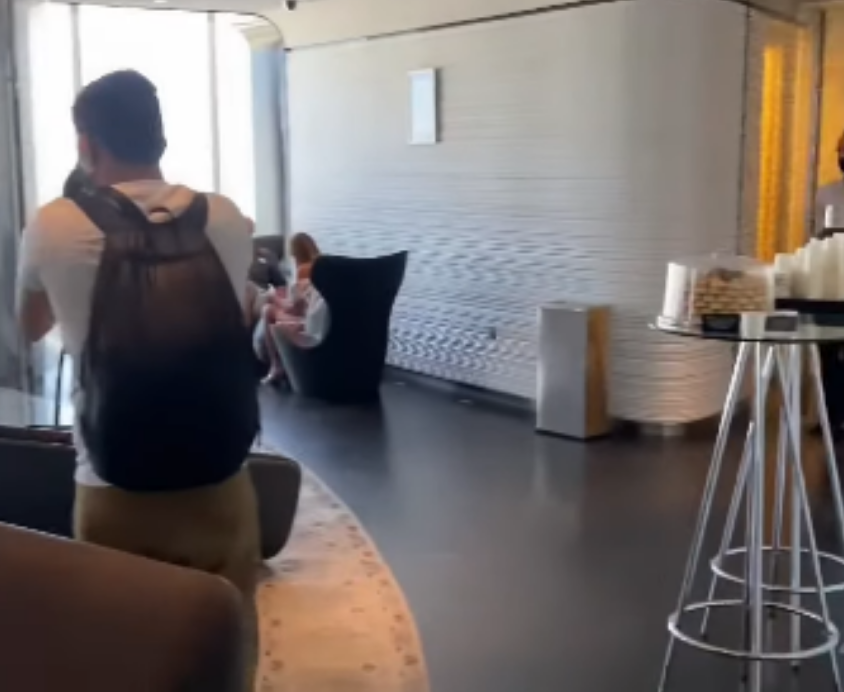 Skyscraper interior